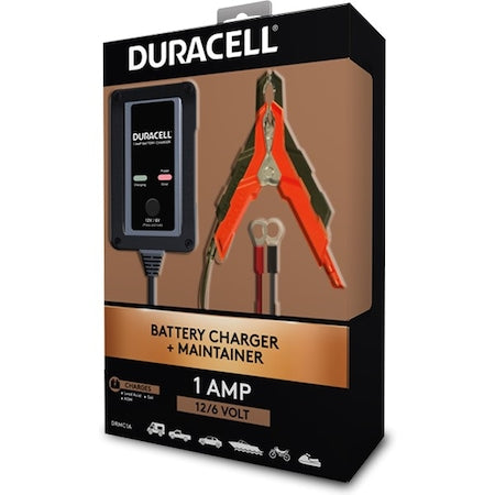 Duracell DRMC1A Battery Charger & Maintainer 1 Amp