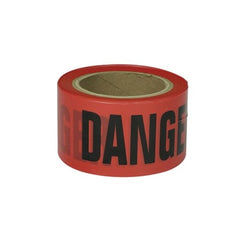 Presco B3102R10 Barricade Tape 2 Mil Danger Do Not Enter Red