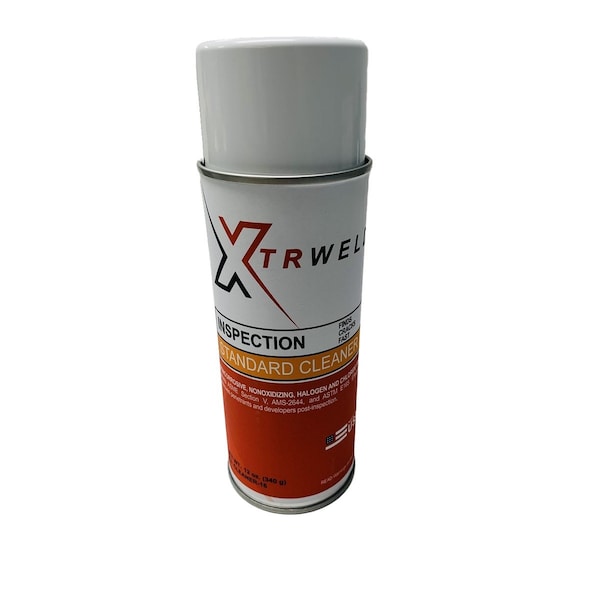 XTRweld CLEANER-16CLEANER16  Cleaner Remover, Aerosol Can, 16 oz, Class 2, Solvent