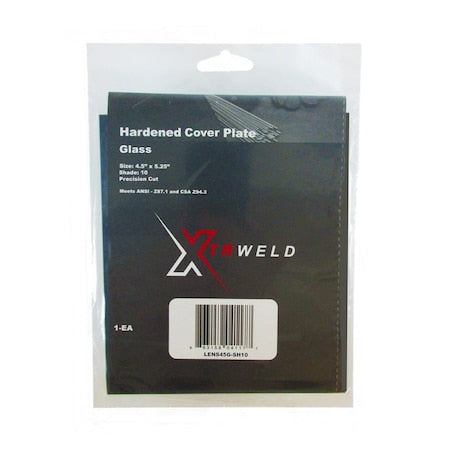 Xtrweld Lens45G-SH10 Lens Filter Plate Shade 10 Glass