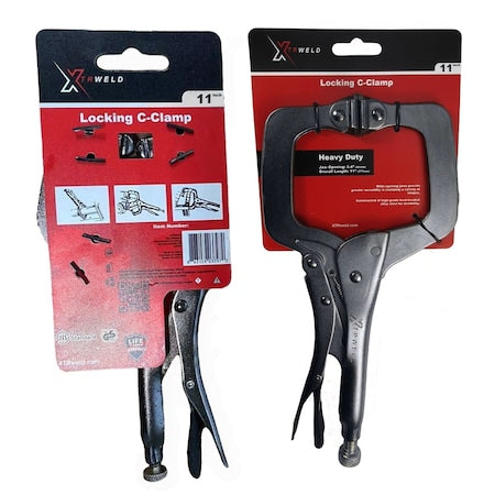 Xtrweld TPLS06SP 06 in Pliers, C-Locking, S-Pad Steel Black Nickel Chrome