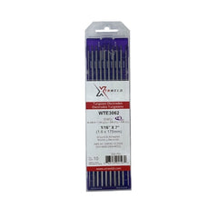 Xtrweld WTE3062 Tungsten Electrode Ground E3 Purple 1/16 x 7 10pc 10PK