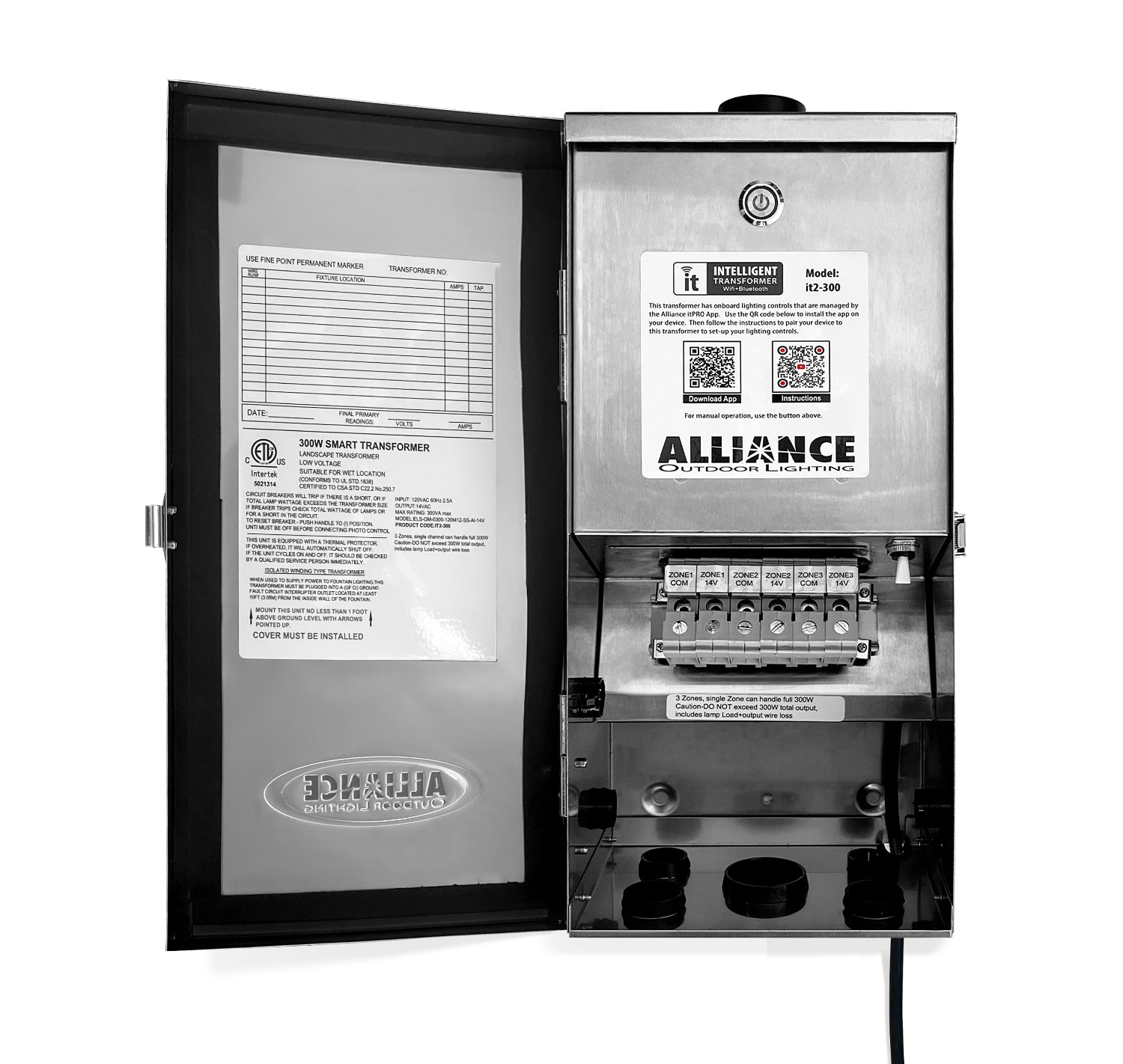 ALLIANCE Alliance IT2-300 Intelligent Transformer 300W (3 Zones)