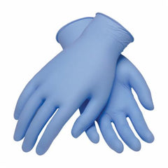 PIP 63-332/L Blue Nitrile Powdered Large Disposable Gloves