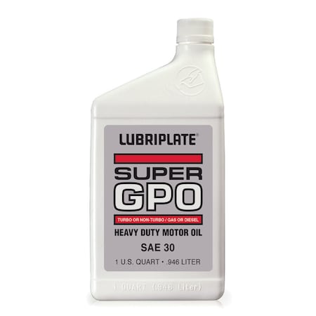 Lubriplate L0749-054 GPO Heavy-Duty Motor Oils 1 qt Bottle