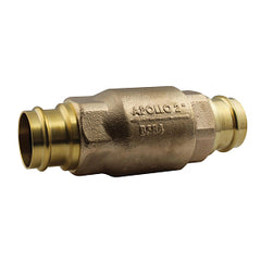 Apollo 61LF10601PR Standard In-Line Check Valve, 1-1/4 in, Press, 44 gpm