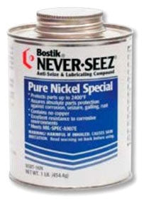 Never-Seez 30840144 454 G Silver Pure Nickel Special Anti-Seize Compound