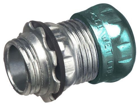 Arlington 820RT Concrete/Raintight Compression Connector 1/2 EMT Conduit