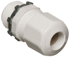 Arlington LPCG50W Low-profile Cord Connector - 1/2