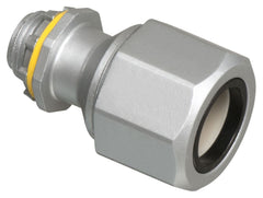 Arlington LTMC507 Liquid Tight Concrete Tight Zinc Fitting for PVC Jacketed MC Cable and Tech90 Cable 1/2 Trade Size