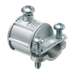 Arlington 8600 Combination Coupling, 1/2 in, For Use With EMT Set Screw to Flexible Metal Conduit, Die Cast Zinc