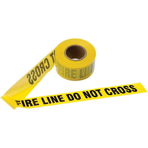 Presco EALB31022Y15 Barricade Tape 2.5 MIL Do Not Cross Yellow