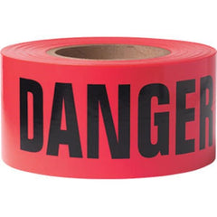 Presco B3103R21 Barricade Tape 3 mil Red 8/Case