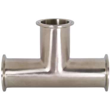 Dixon Valve & Coupling B7MP-G300 Sanitary Clamp Tee - 304 Stainless Steel - 3 Tube