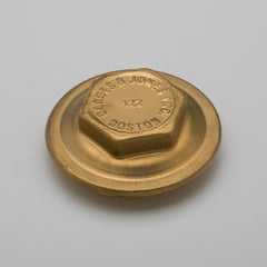 Barnes & Jones 122C Brass Cover for Cage Units on Barnes & Jones Traps