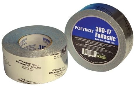 Berry Plastics 1087779 Sealant Tape 2 x 31 meter Silver Polyken Foilmastic 360-17