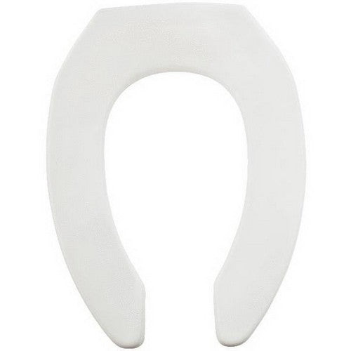 Bemis 1955C-000 Bemis Plastic Open Front Elongated Toilet Seat, White