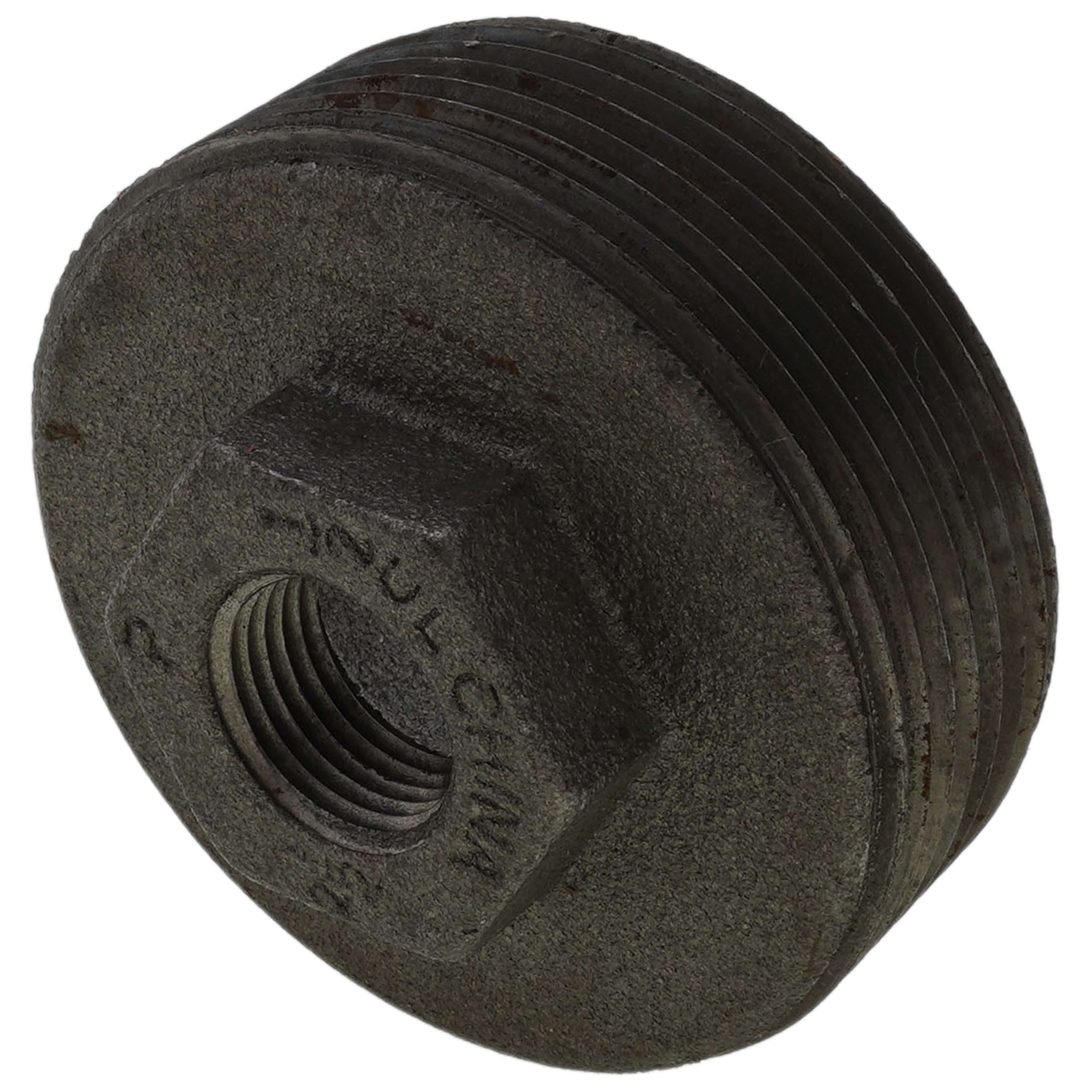 Everflow BMBU2120 2-1/2 X 1/2 Black Hex Bushing