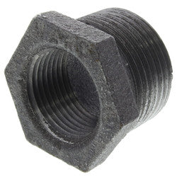 Everflow BMBU3003 3 X 1-1/2 Black Hex Bushing