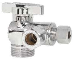 BMI 09688 Supply Valve 1/4 Turn Handle (5/8 x 3/8 x 3/8)