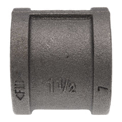 Everflow BMLR0112 1-1/2 Black Left Right Coupling