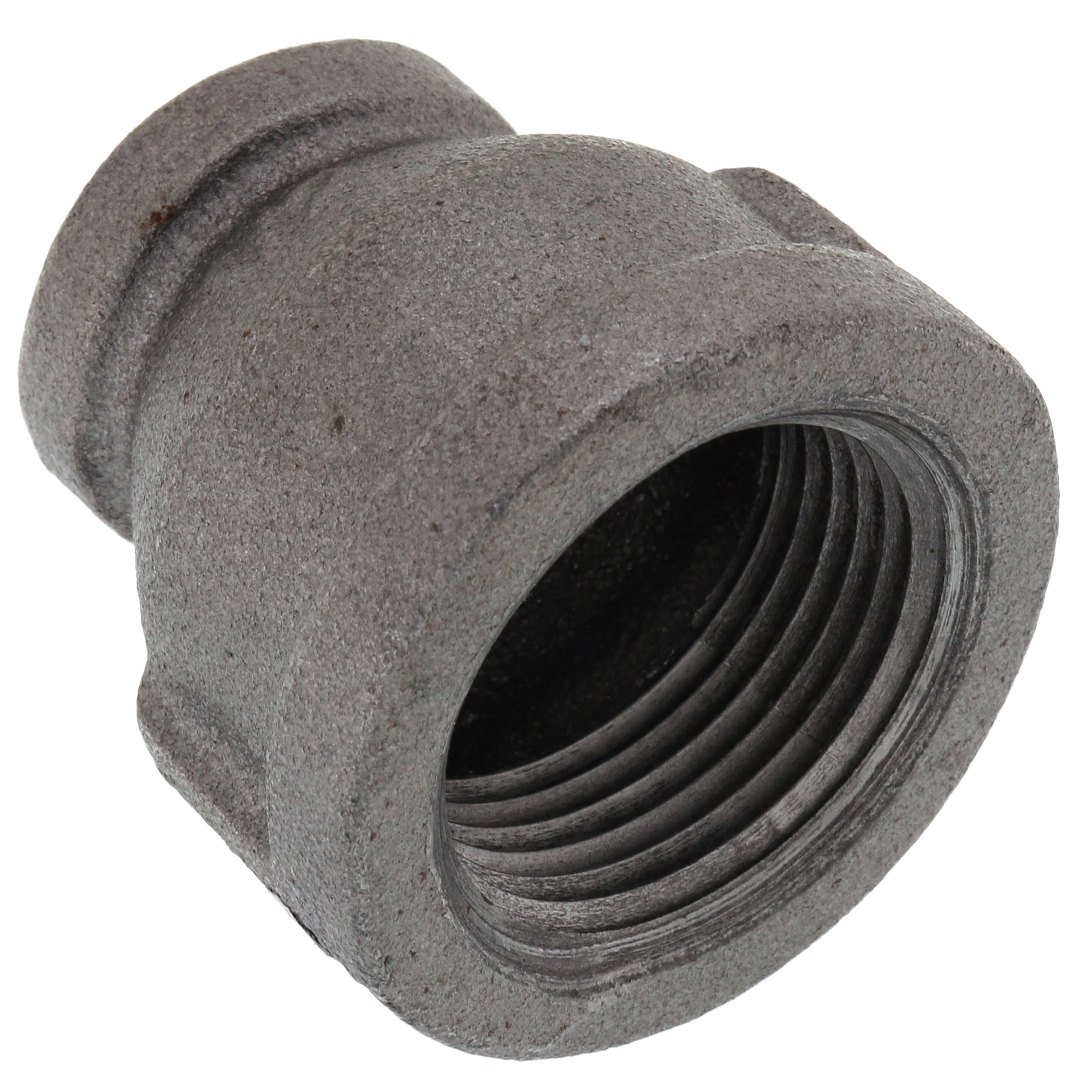 Everflow BMRC1002 1 x 1/2 Black Reducing Coupling