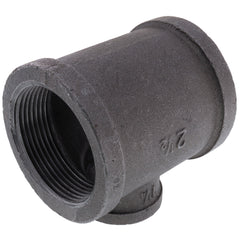 Everflow BMRT2123 | 2-1/2 x 1-1/4 Black Reducing Tee | BLT250-250-125