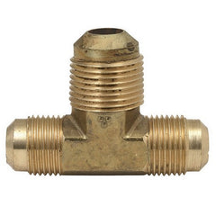 BrassCraft 44-8 Flare Tee, 1/2 Inch, Brass (Not For Potable Water)