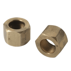 BrassCraft 61-6C 3/8 in. OD Tube Brass Compression Nut