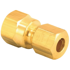 BrassCraft 66-6-8X Tube Reducing Adapter 3/8 x 1/2 in Compression x FIP