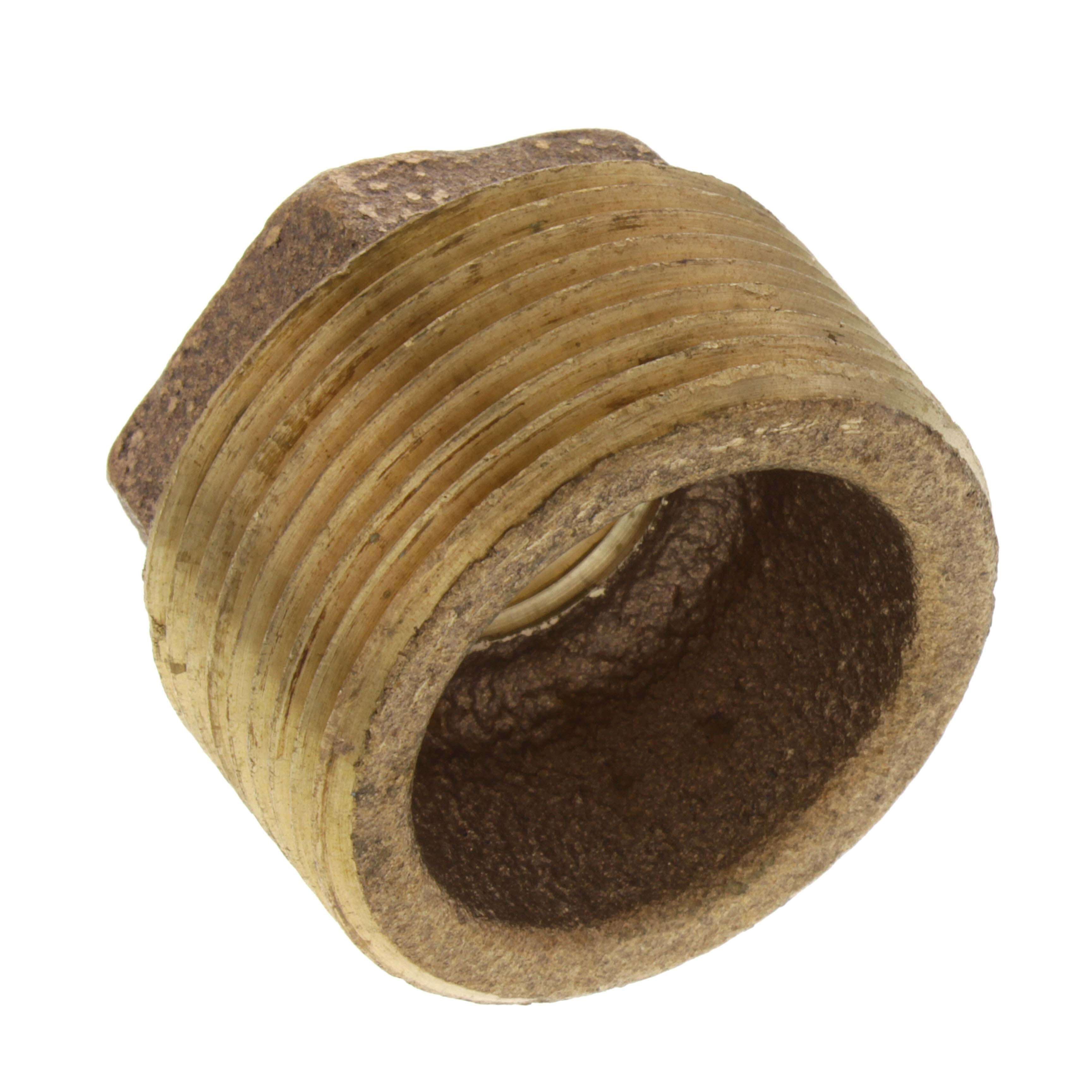 Everflow BRBU1140-NL | 1-1/4 X 1/2 Hex Bushing Brass Lead Free |