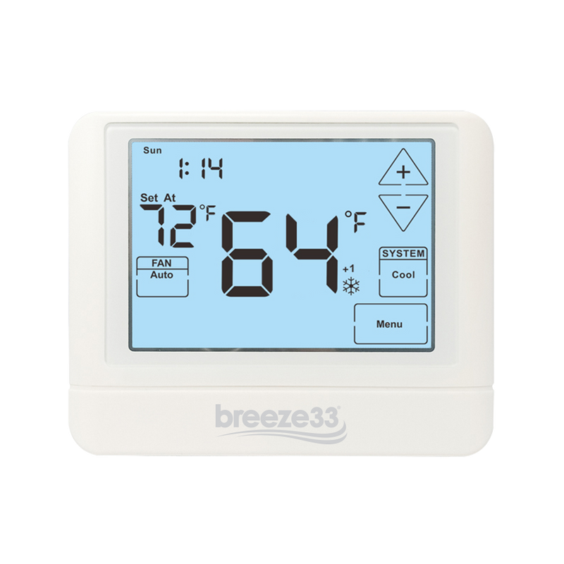 Programmable 3H/2C Thermostat