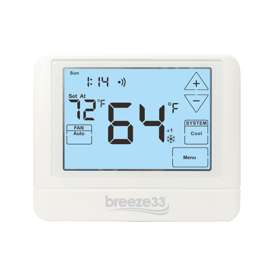 Programmable 3H/2C Wifi Thermostat