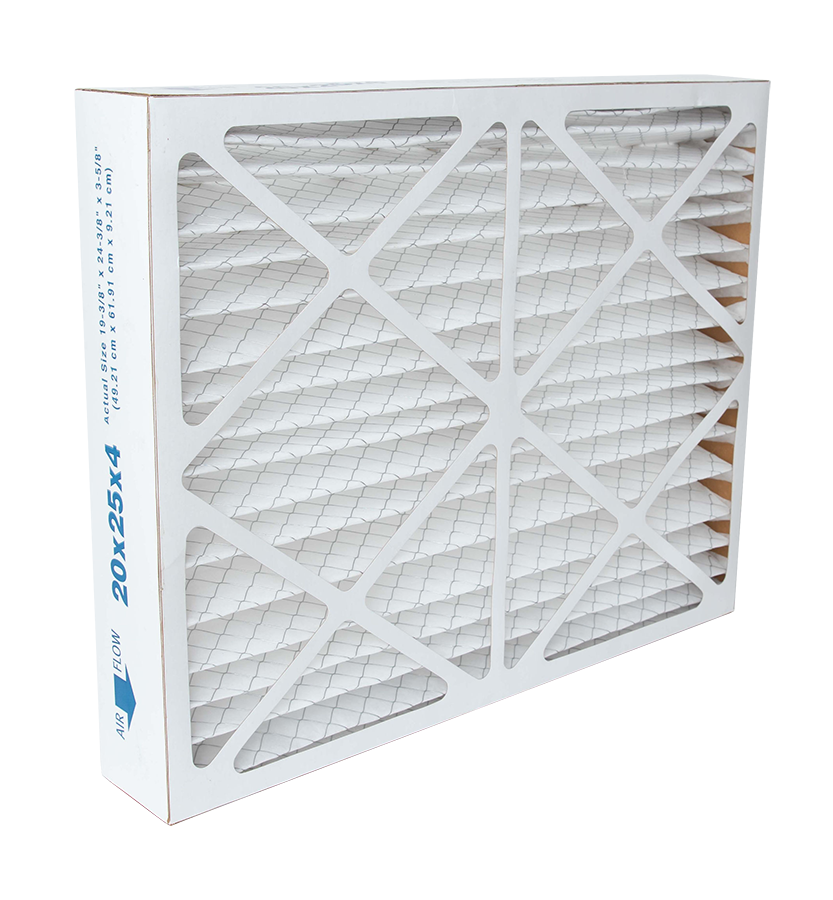 Replacement Media Air Filter 20in x 25in x 4in in MERV11 (BOX OF 6)