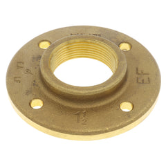 Everflow BRFF0112-NL 1-1/2 Floor Flange W Holes Brass Lead Free