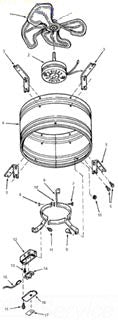 Broan-NuTone S97009316 Motor 120v 3.4amp