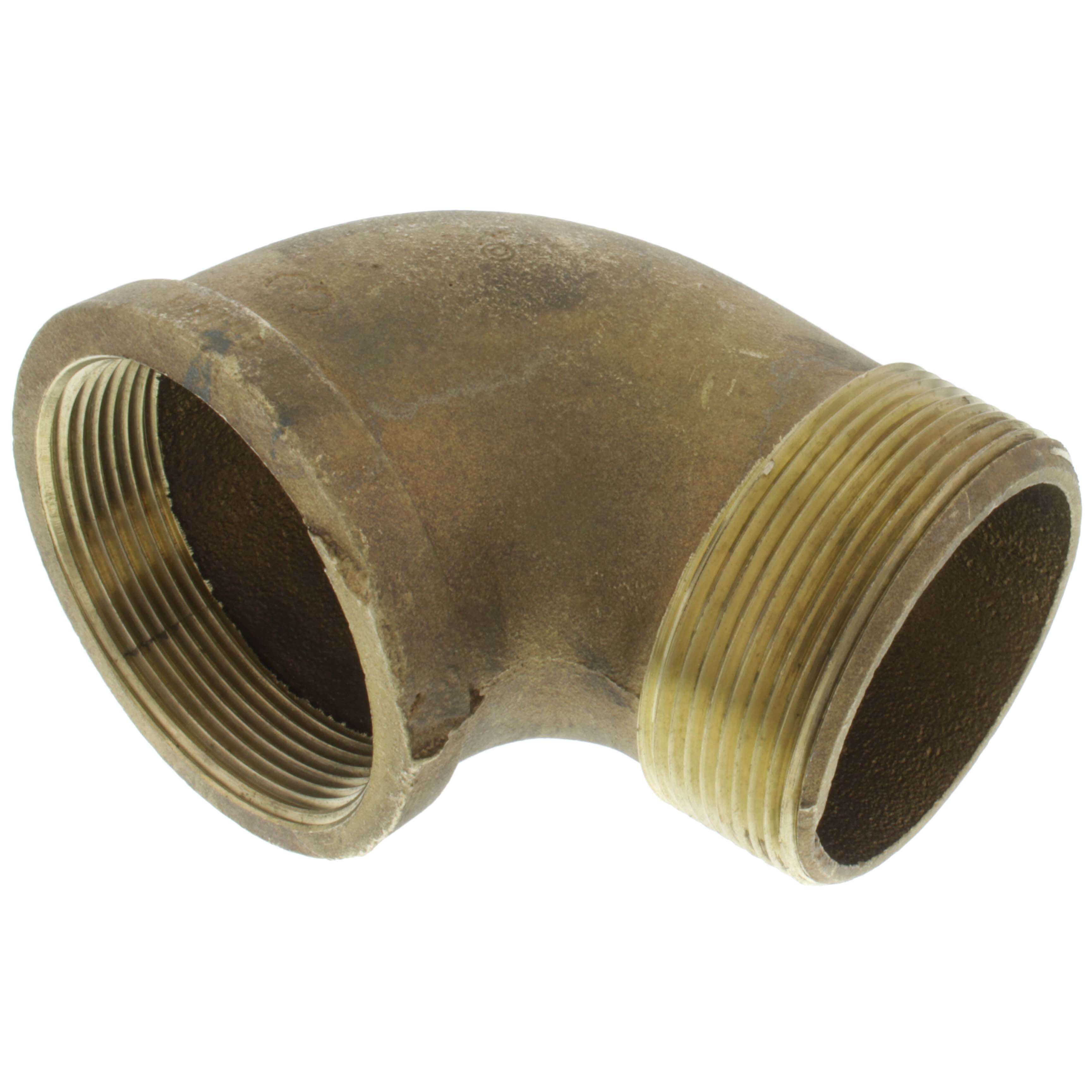 Everflow BRSN0300-NL 3 Street Elbow 90 Brass Lead Free