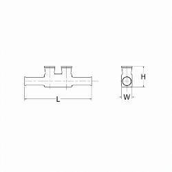 Hubbell BISR500 BURNDY 500-6 In-Line Splice