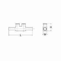 Hubbell BISR500 BURNDY 500-6 In-Line Splice