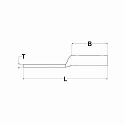 Hubbell YA26L2 BURNDY 2/0 CU 1-HOLE SHORT 1/4