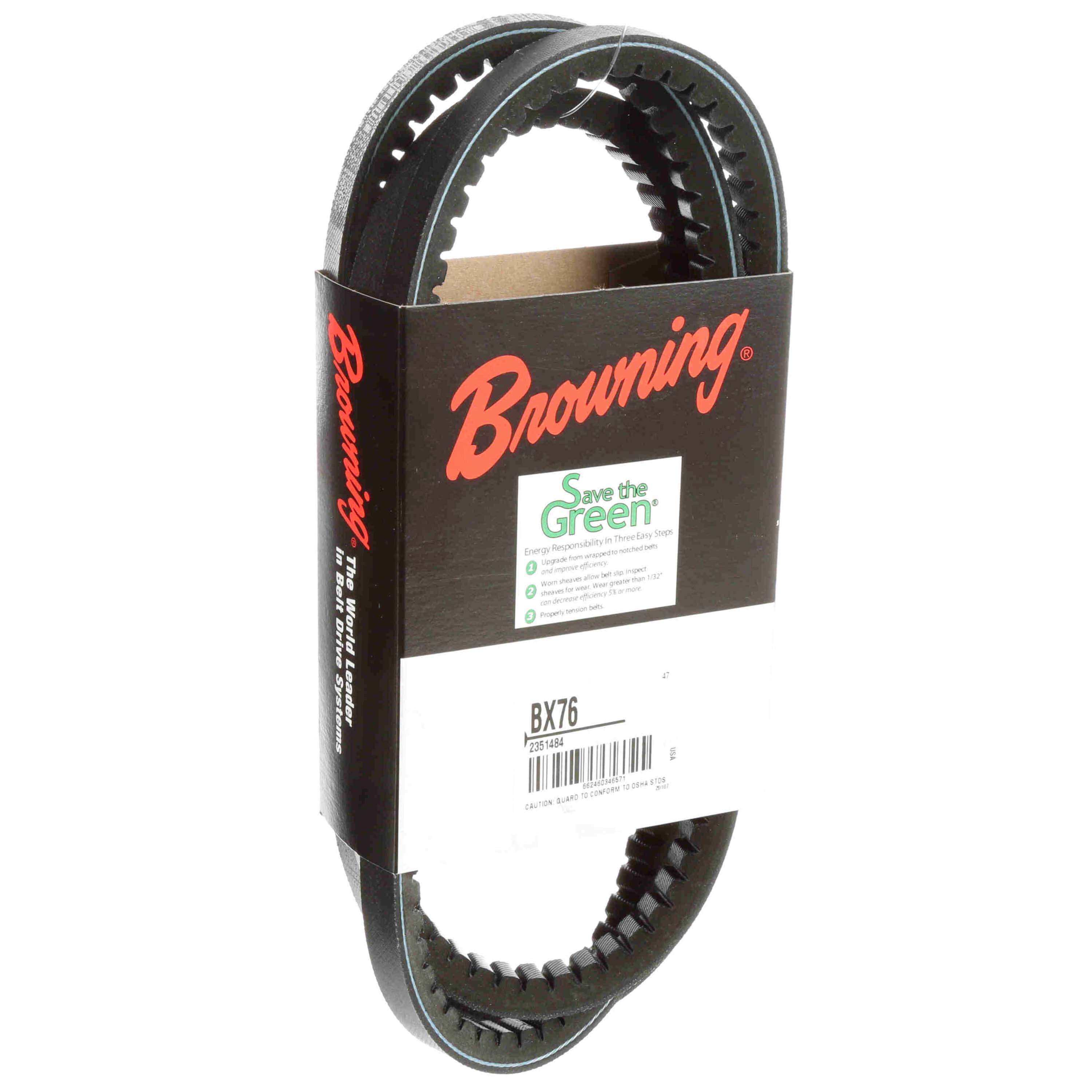 Browning BX76 TorqTitan Gripnotch Belt w/ 77.8 Pitch