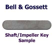 Bell & Gossett J93595 Impeller Key for VSC VSCS Pumps