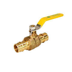 Everflow 600F012-NL | 1/2 F1960 PEX Brass Ball Valve Lead Free | 600F012-NL