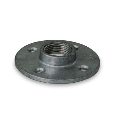 Everflow BMFL0034 | 3/4 Black Floor Flange With Holes | Everflow