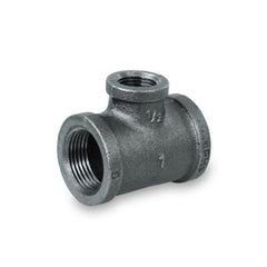 Everflow BMRT1204 Black Reducing Tee 1-1/2 x 1-1/4