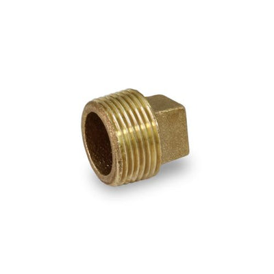 Everflow BRPL0400-NL 4 Brass Plug Cored Lead Free