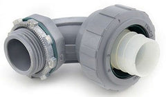 Bridgeport Fittings 471-NMLT Liquidtight Conduit Connector 90 Degree