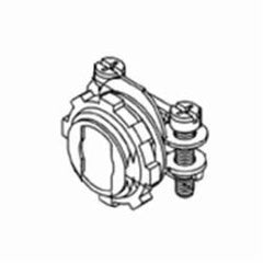 Bridgeport 566-DC2 Conduit Connector 1/2 in (Cable Openings 0.44 to 0.53 in)