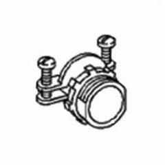 Bridgeport Fittings 666-DC2 2 in 2-Screw Non-Metallic Cable Connection with Strap