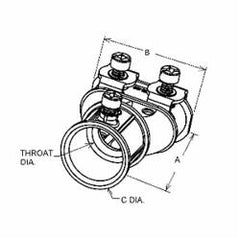 Bridgeport 4157-DC BRIDGEPO 3/4-3/8 Transition Coupling